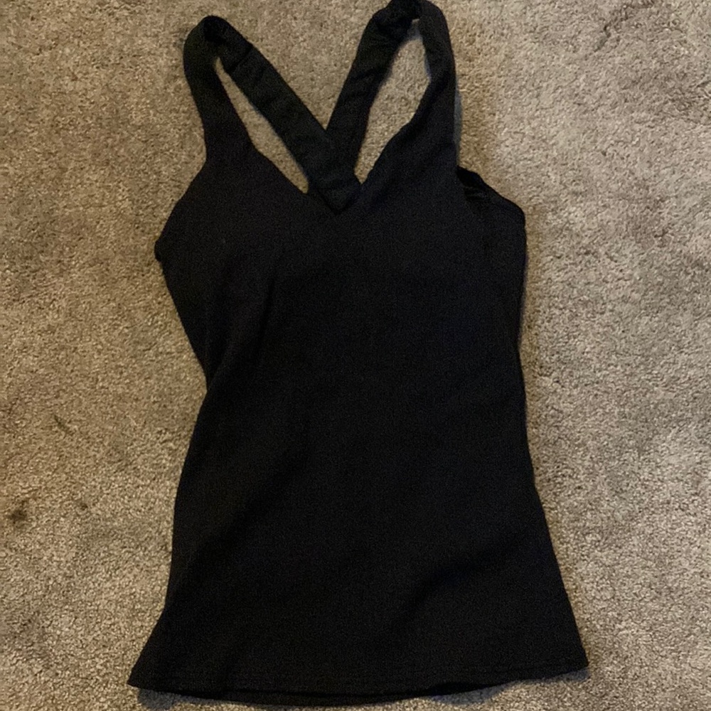Alo Black Tank Top